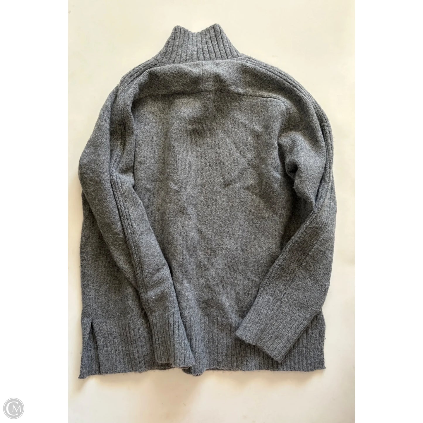 Sweater By Loft In Grey, Size: M
