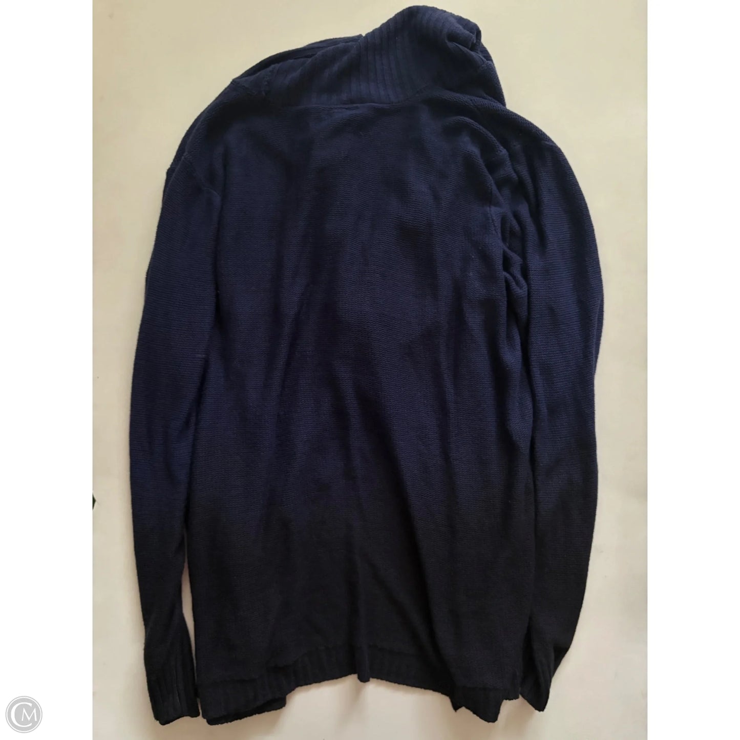Sweater Cardigan By Torrid In Navy, Size: 1x