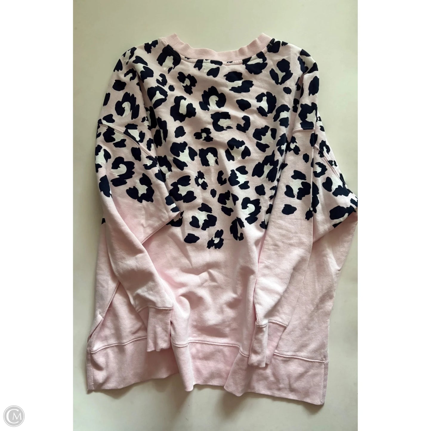 Sweatshirt Crewneck By Crown And Ivy In Animal Print, Size: L