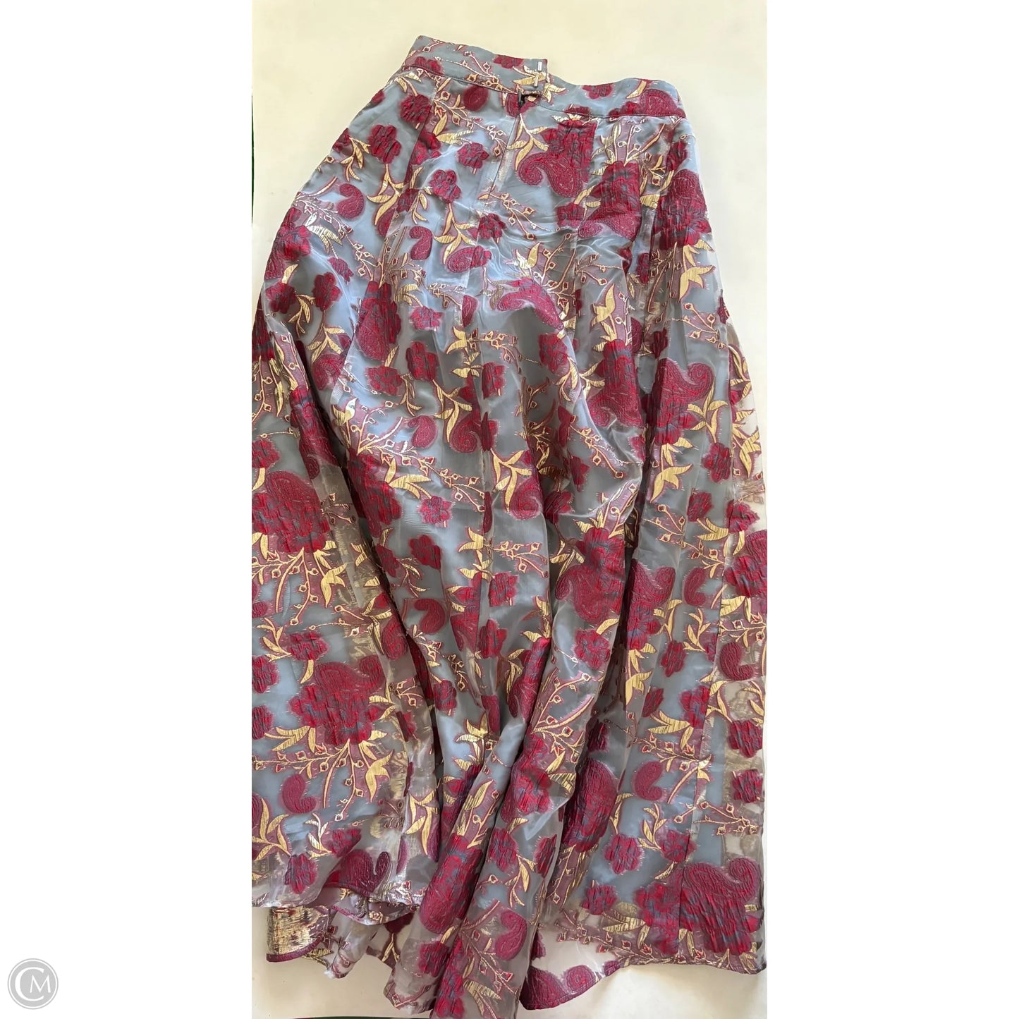 Skirt Maxi By Abbey Glass In Floral Print, Size: S