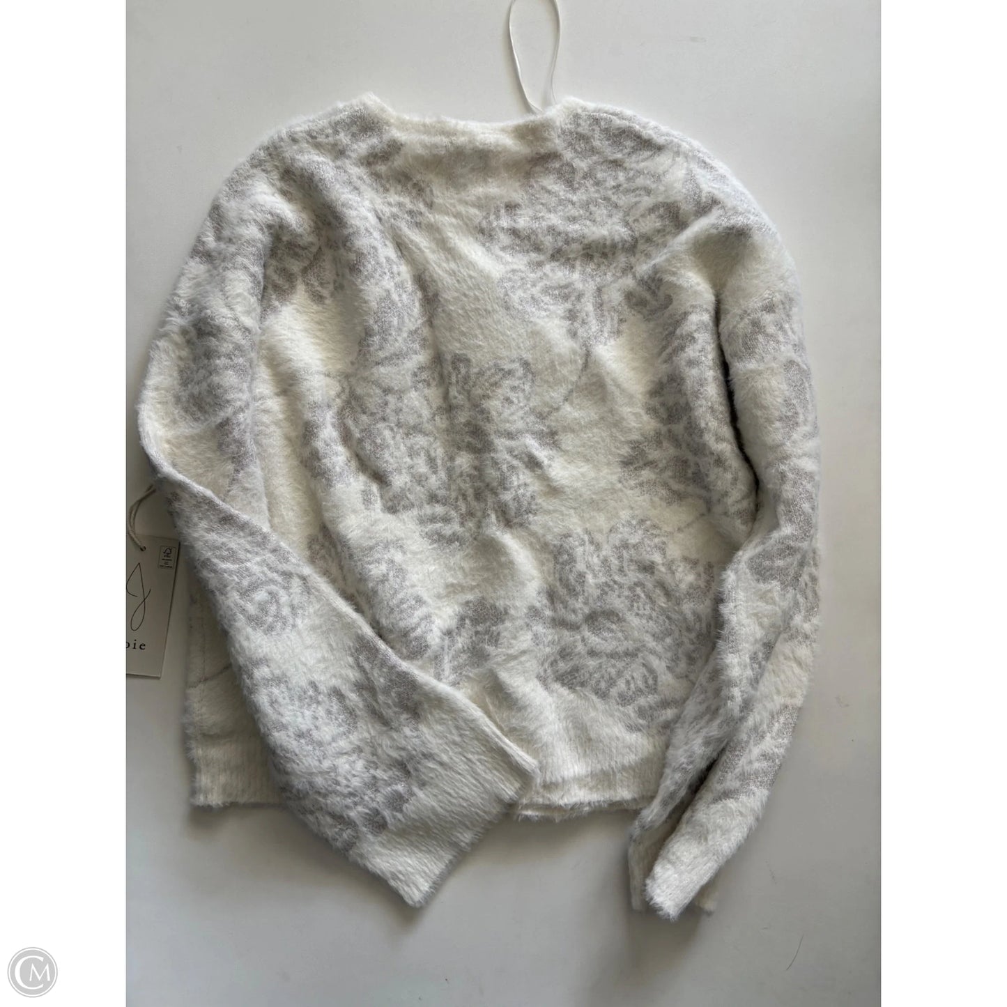 Sweater By Joie In Cream & Silver, Size: S