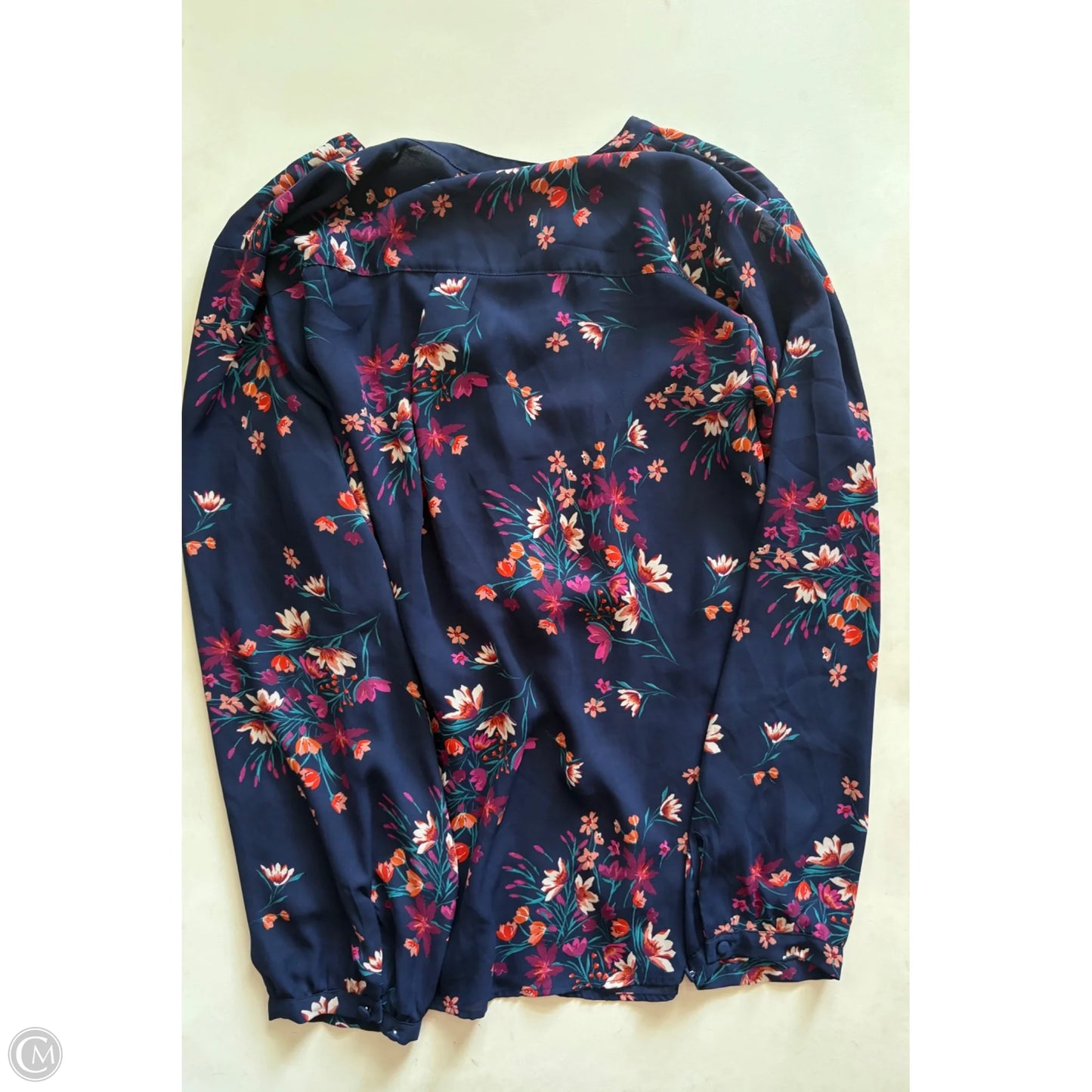 Blouse Long Sleeve By Torrid In Floral Print, Size: 3x