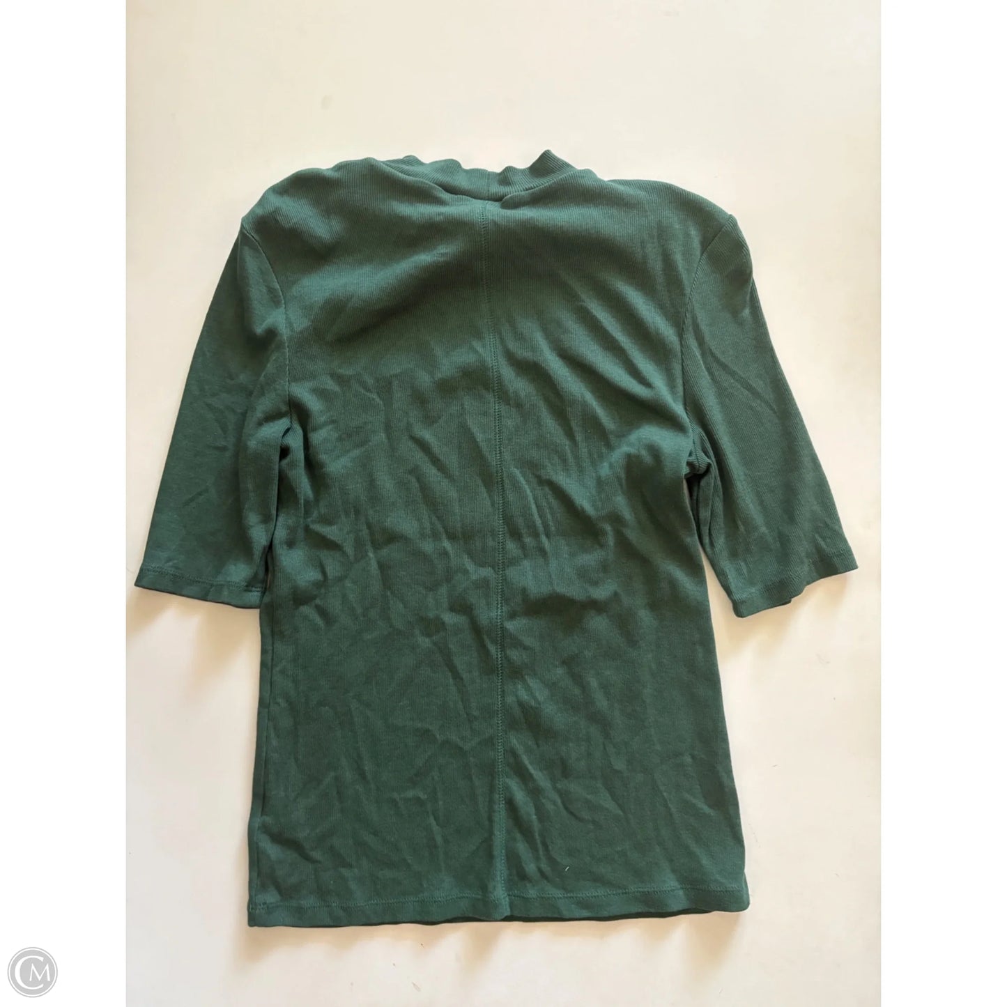 Top Short Sleeve By A New Day In Green, Size: S
