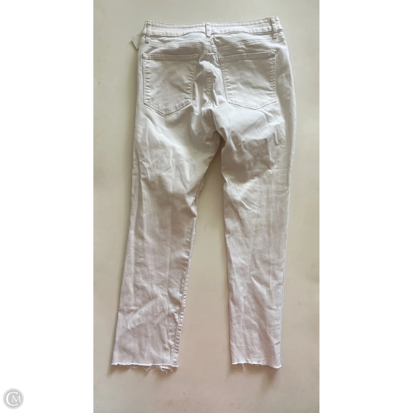 Jeans Straight By Loft In White, Size: 6