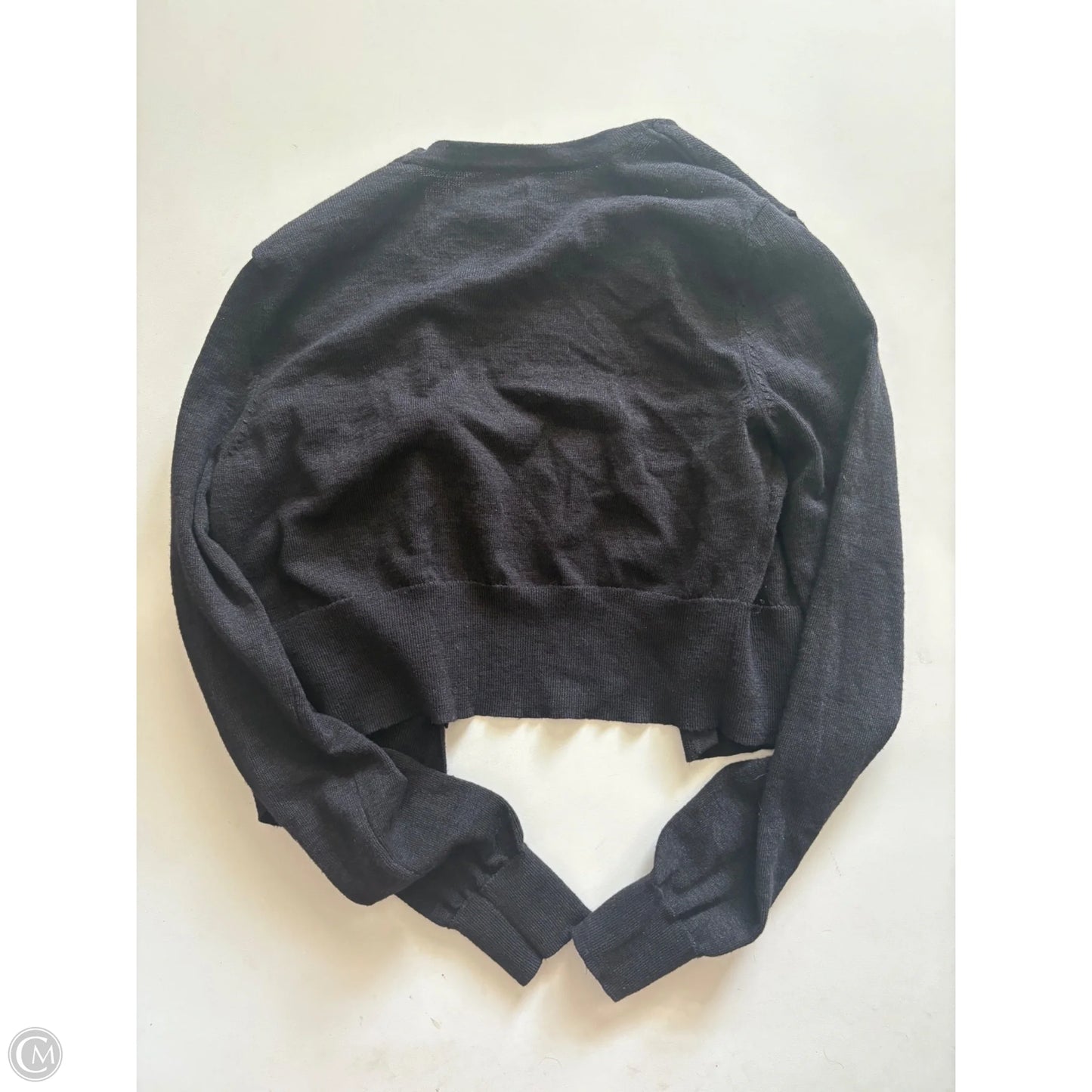 Sweater Cardigan By Nine West Apparel In Black, Size: Xs