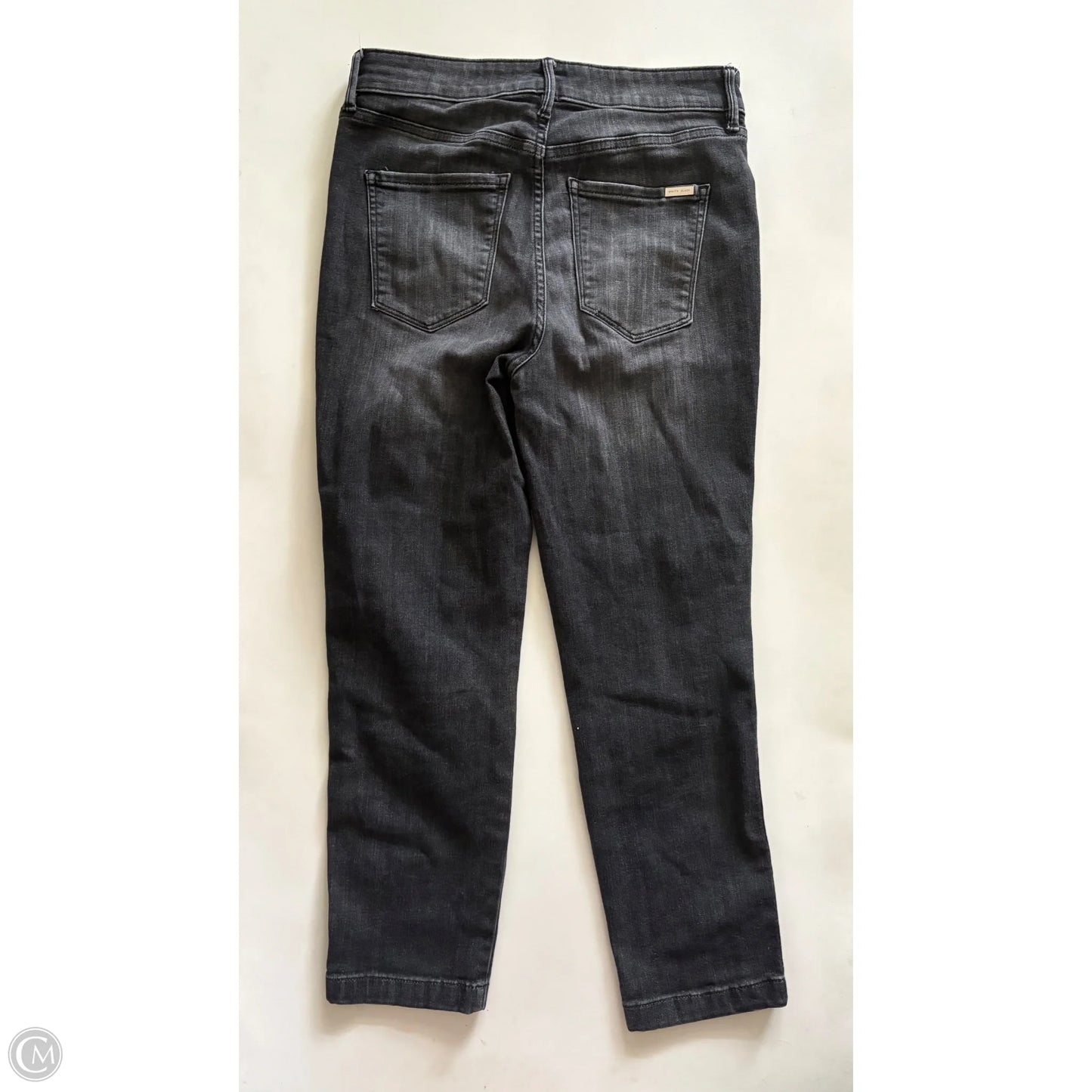 Jeans Cropped By White House Black Market In Black, Size: 6