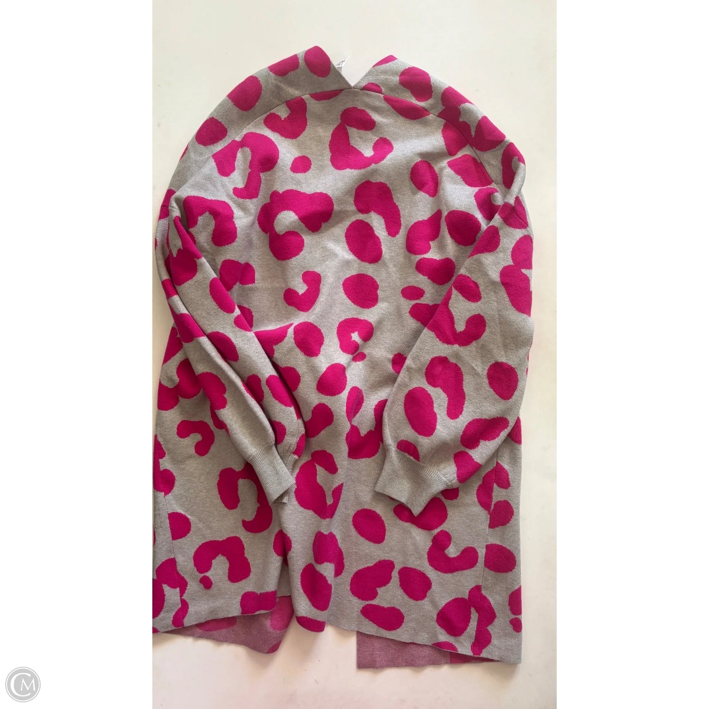 Sweater Cardigan By Crown And Ivy In Animal Print, Size: M