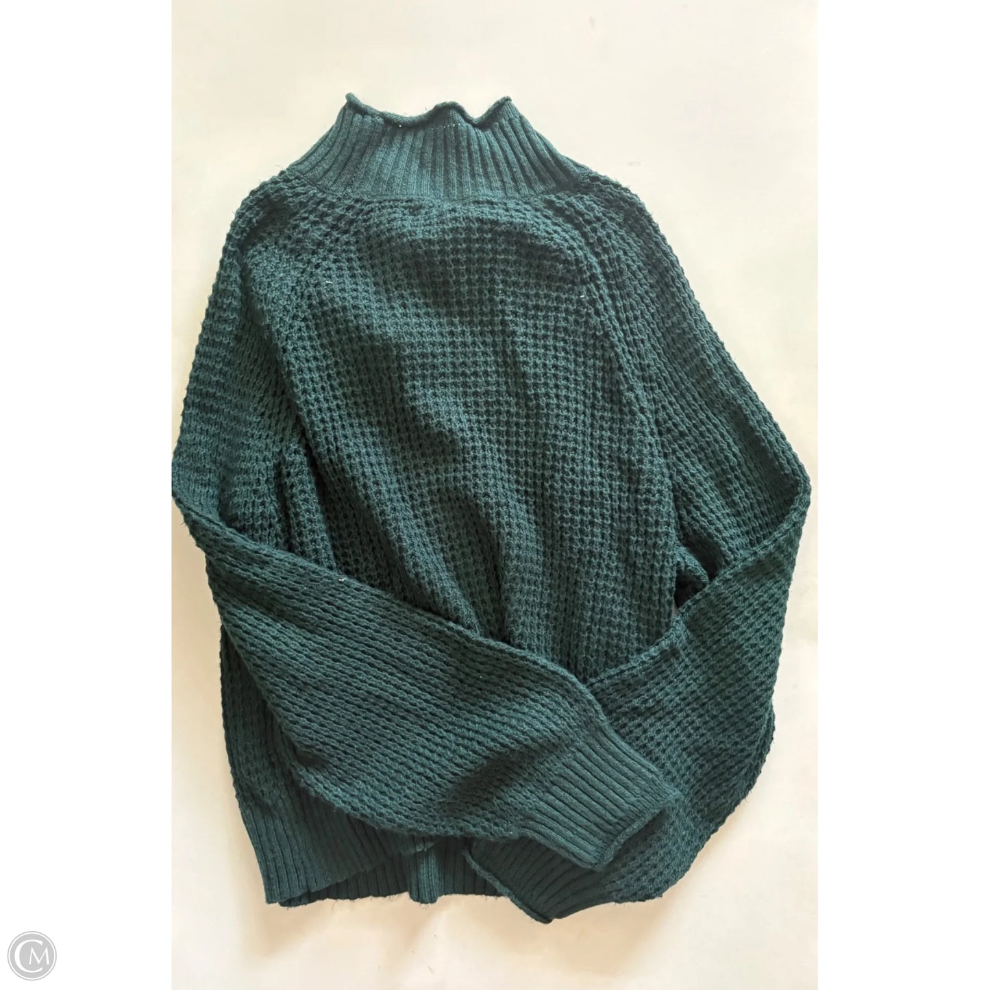 Sweater By American Eagle In Green, Size: Xl