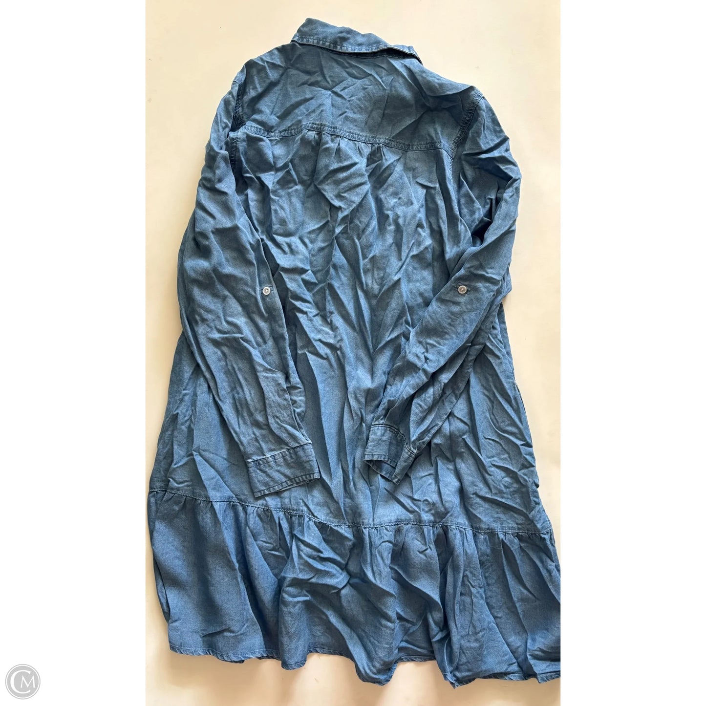 Dress Casual Short By Time And Tru In Blue, Size: M