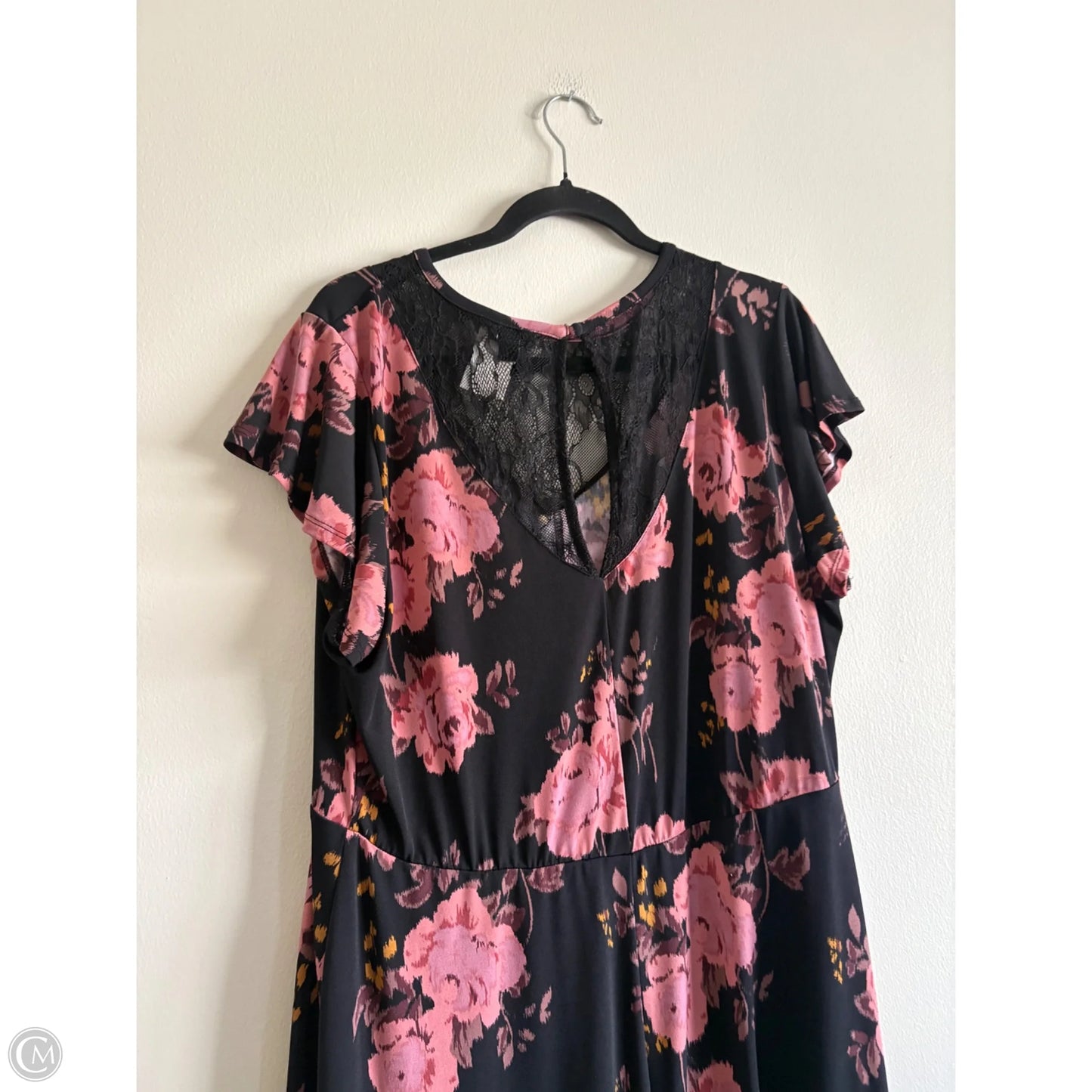 Dress Casual Maxi By Lane Bryant In Floral Print, Size: 14