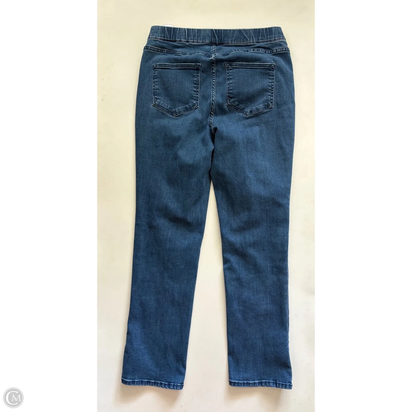 Jeans Straight By Isaac Mizrahi Live Qvc In Blue, Size: 6