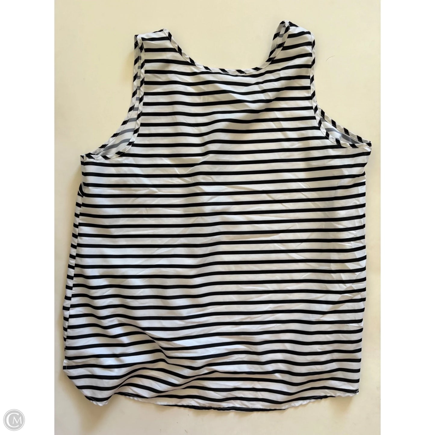 Tank Top By Time And Tru In Striped Pattern, Size: Xl