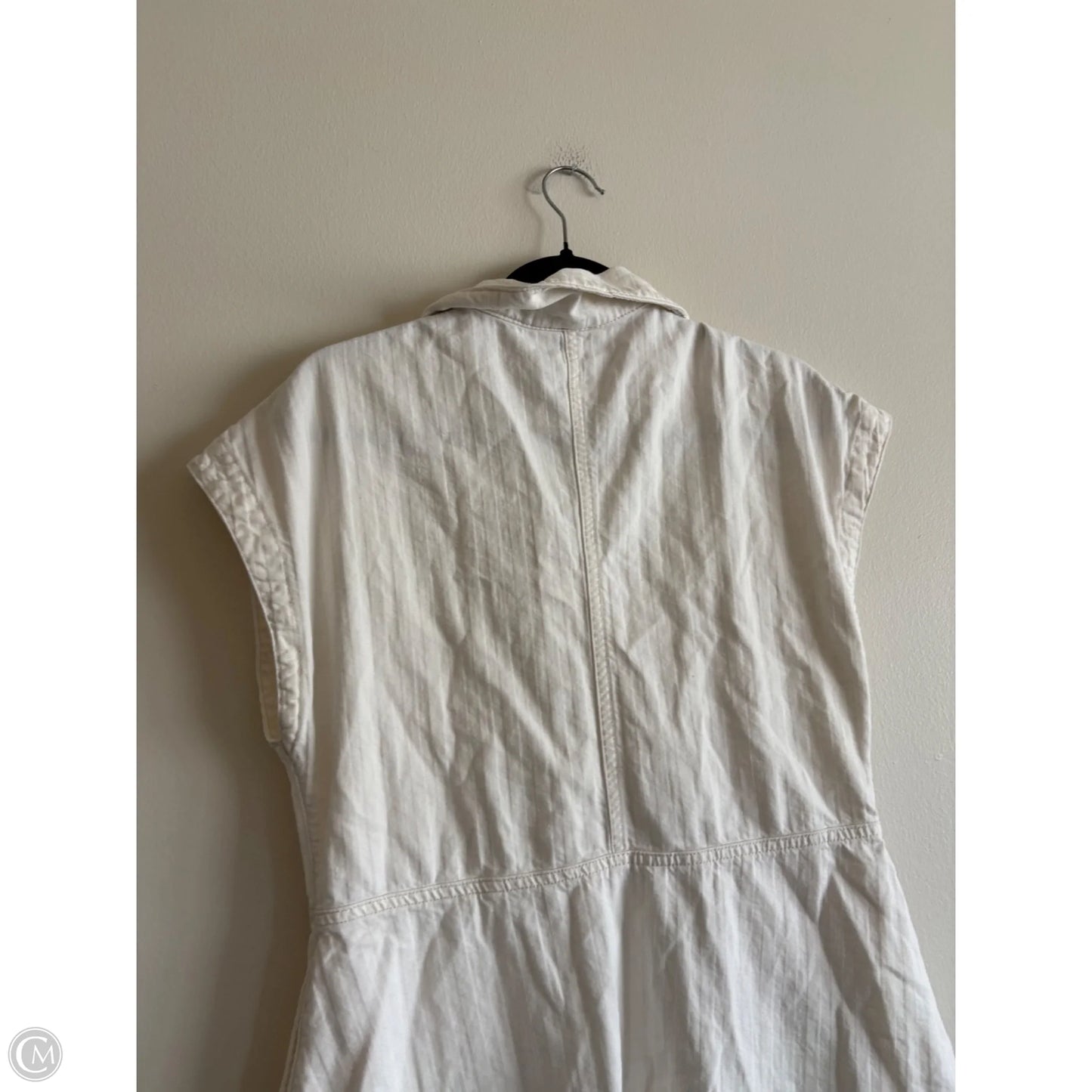 Dress Casual Midi By Universal Thread In Cream, Size: S