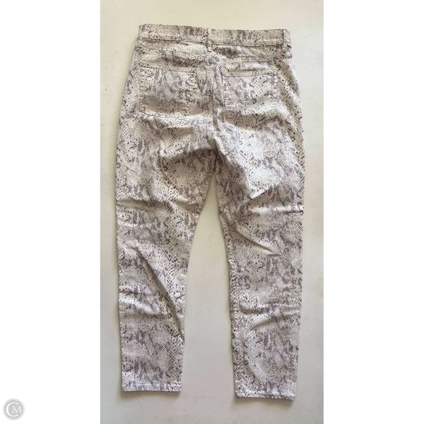 Jeans Straight By Loft In Animal Print, Size: 10
