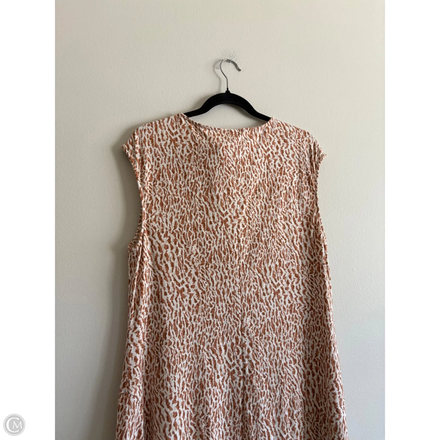Dress Casual Maxi By Old Navy In Animal Print, Size: Xl