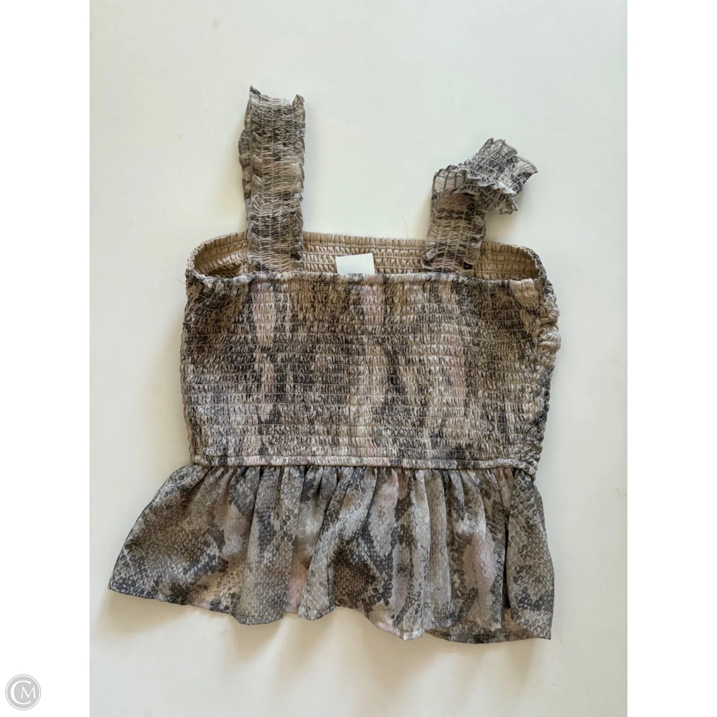 Tank Top By Japna In Animal Print, Size: S