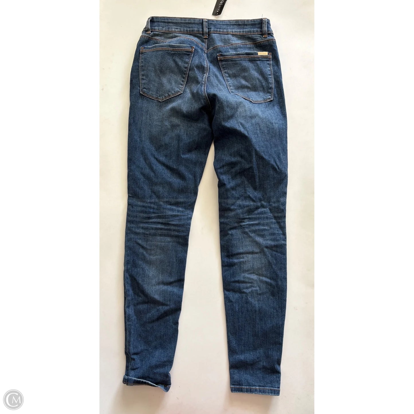 Jeans Straight By White House Black Market In Blue, Size: 8