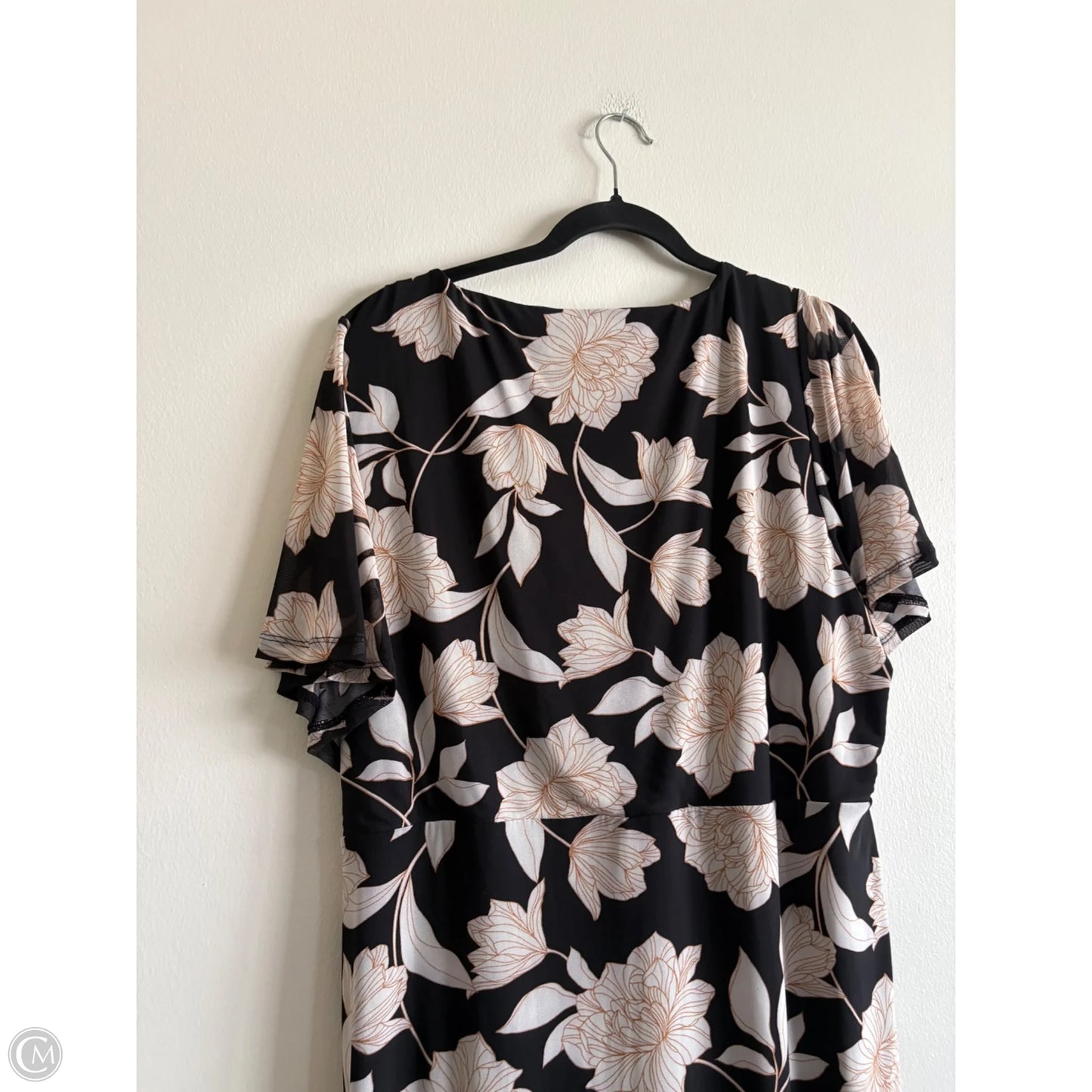 Dress Casual Midi By Torrid In Floral Print, Size: 3x