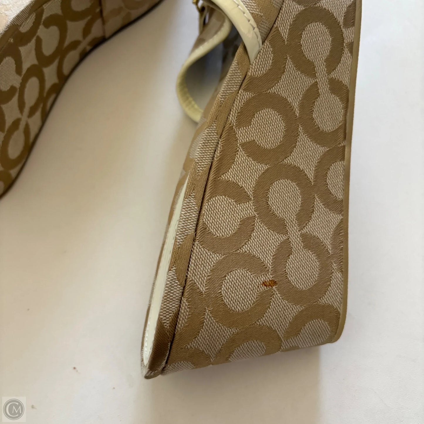 Shoes Designer By Coach In Tan, Size: 10