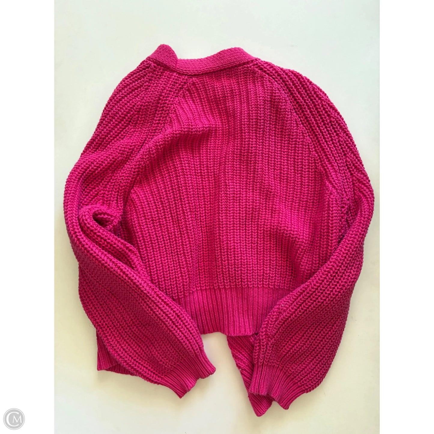 Sweater Cardigan By A New Day In Pink, Size: Xl
