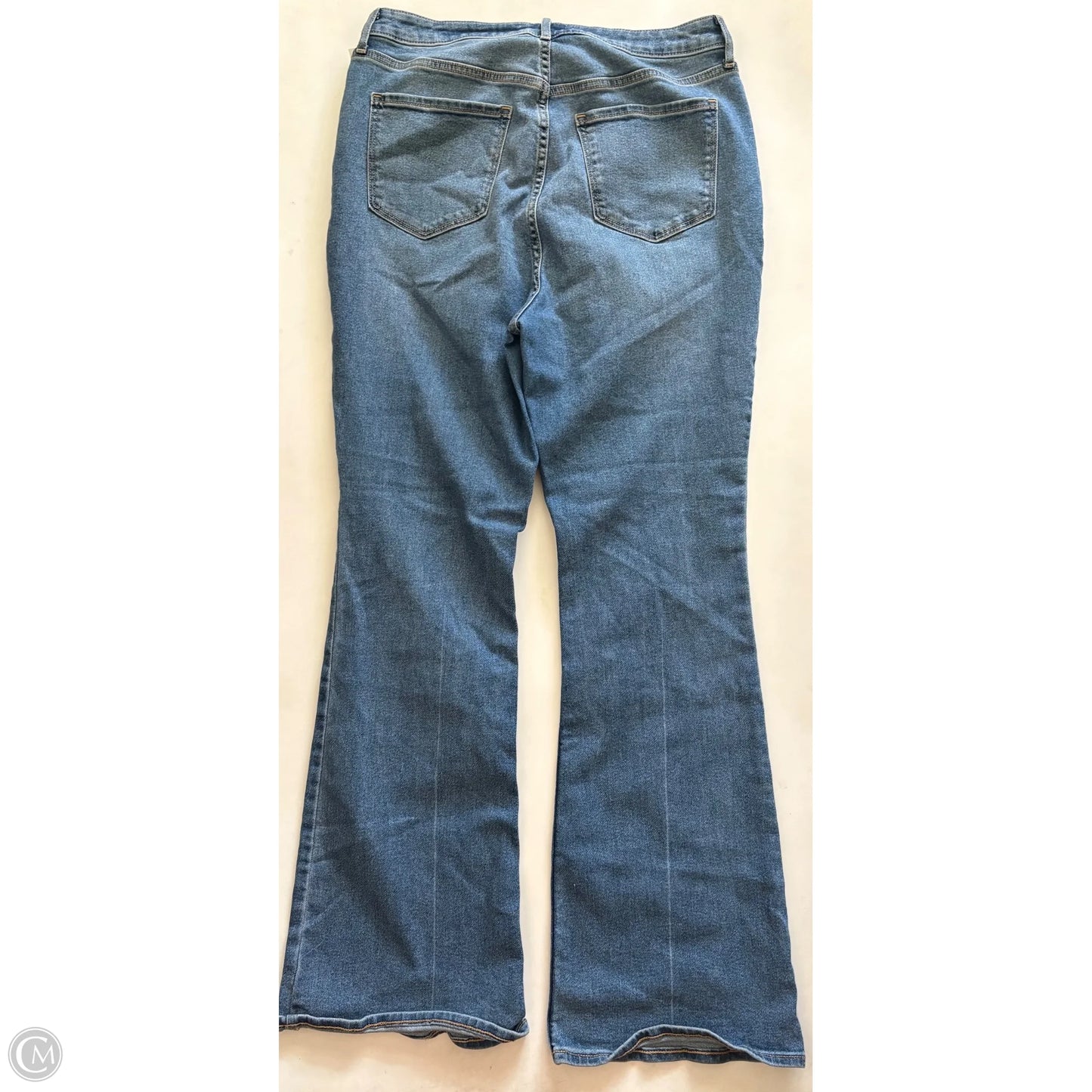 Jeans Flared By Old Navy In Blue, Size: 14