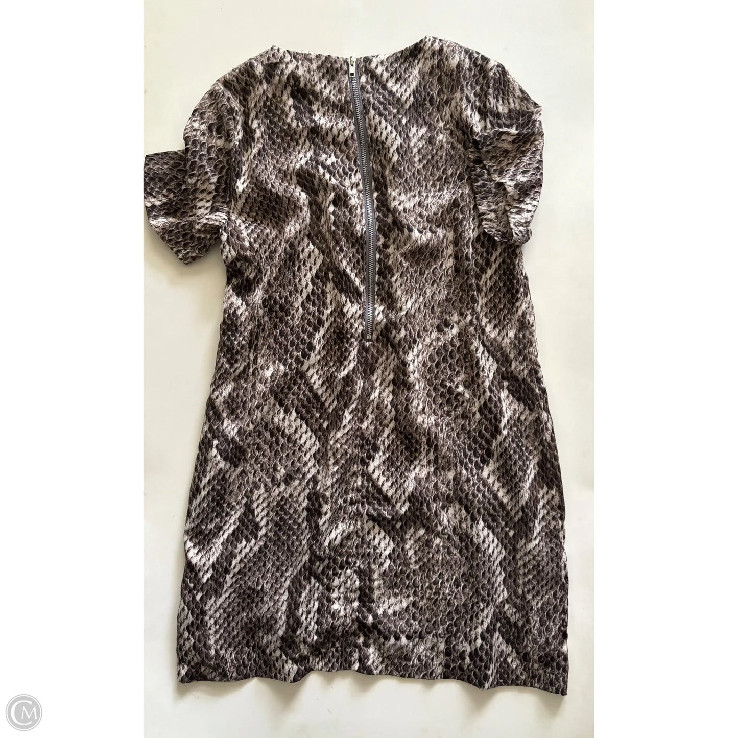 Dress Casual Midi By Karlie In Animal Print, Size: L