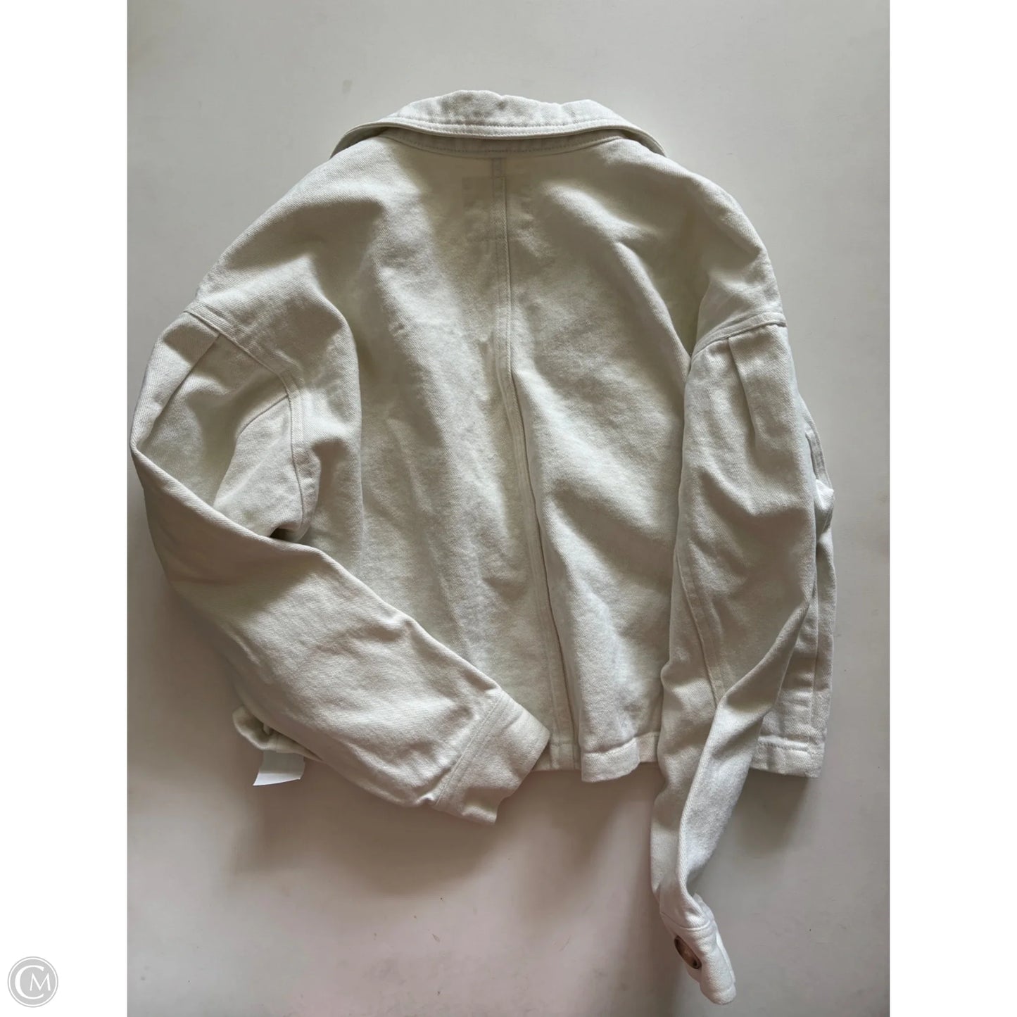 Jacket Moto By Elodie In Cream, Size: Xs