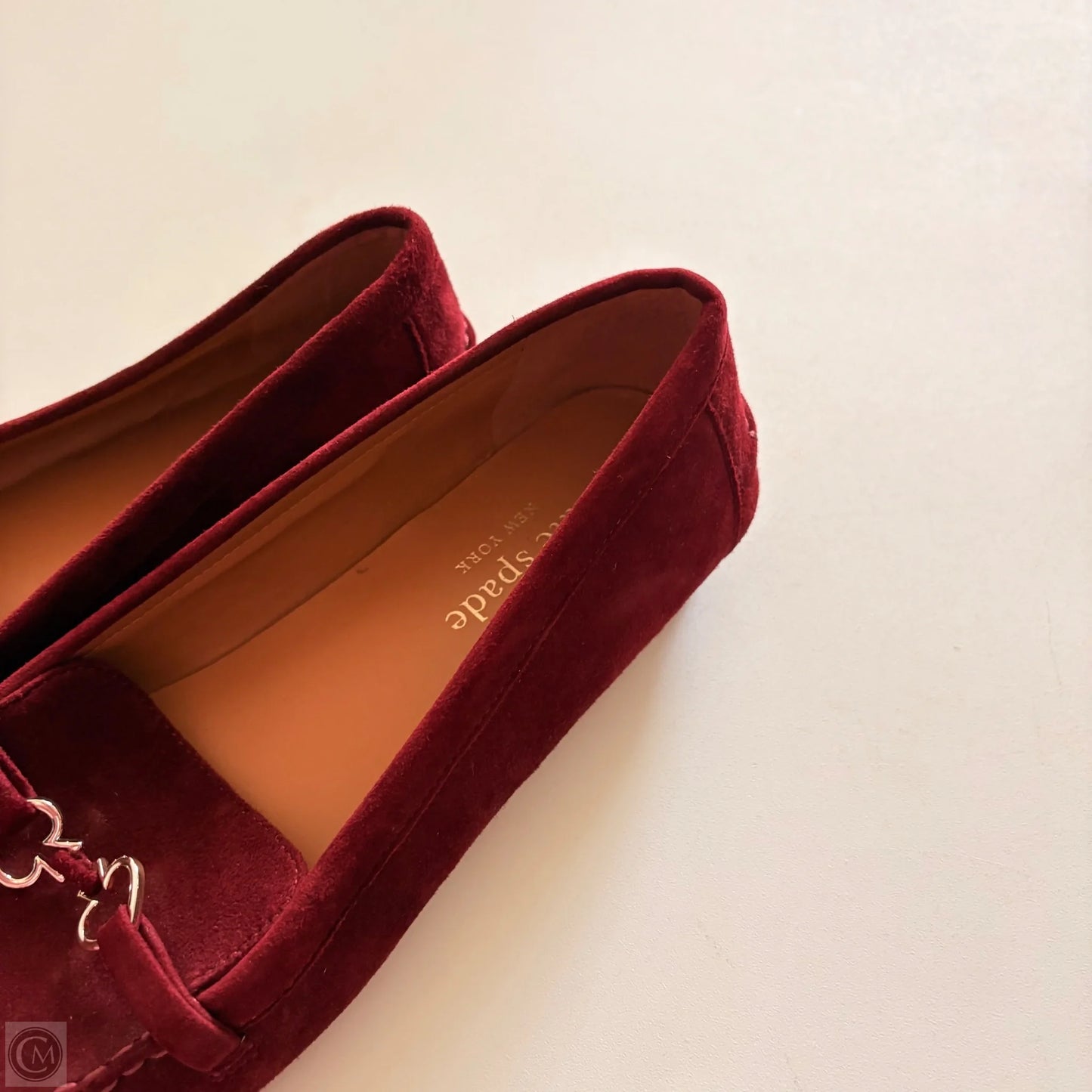 Shoes Designer By Kate Spade In Maroon, Size: 8.5