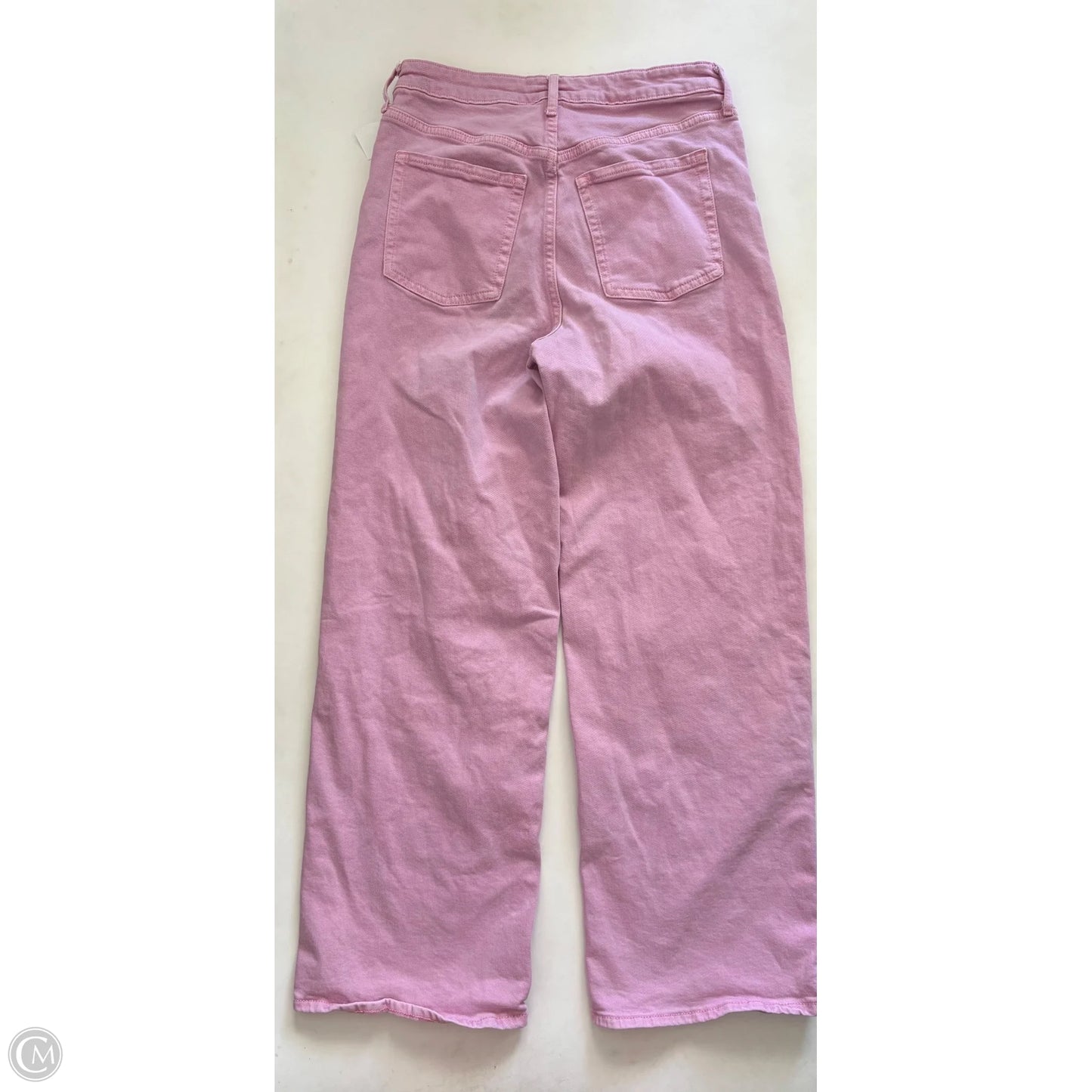 Jeans Straight By Old Navy In Pink, Size: 8