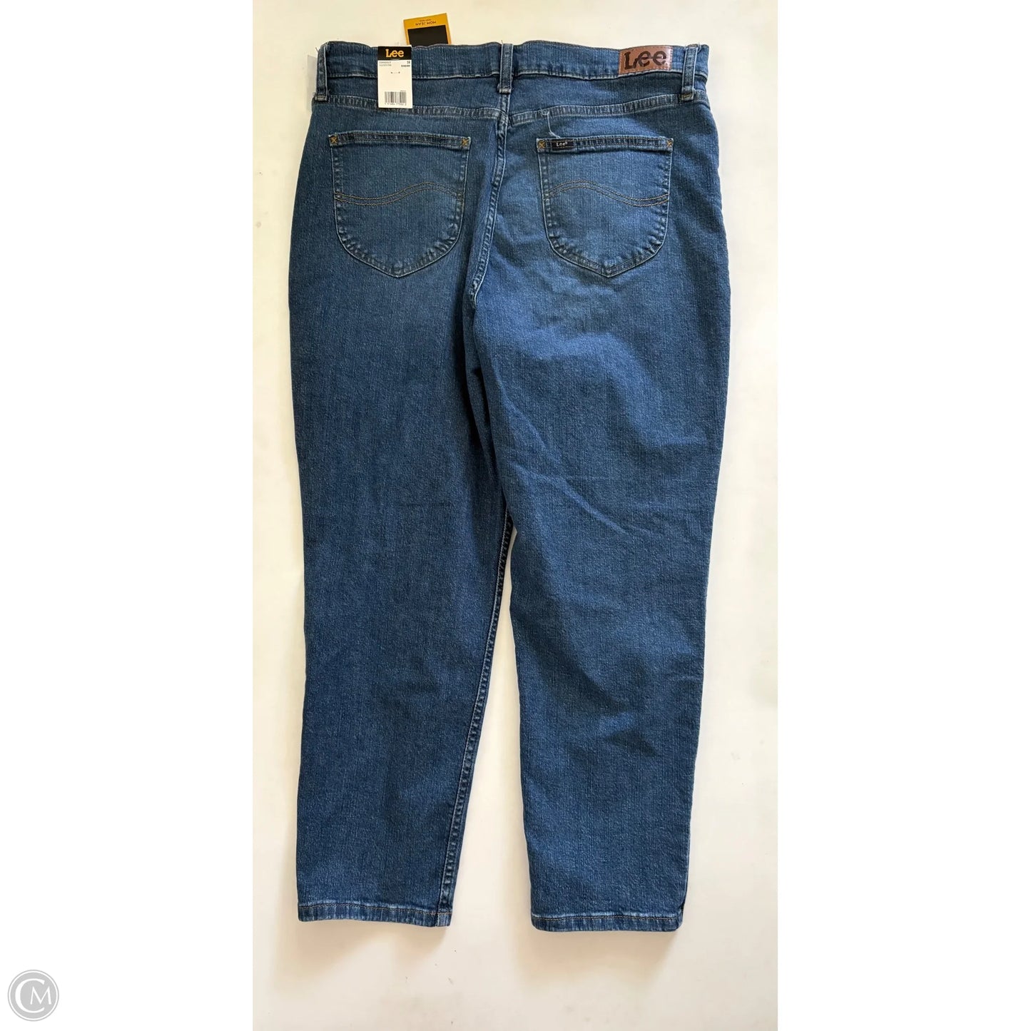 Jeans Skinny By Lee In Blue, Size: 16