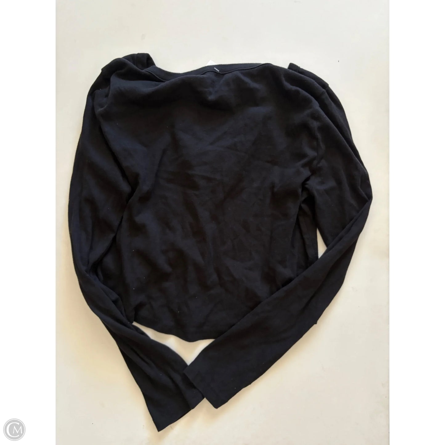 Top Long Sleeve By No Boundaries In Black, Size: 2x