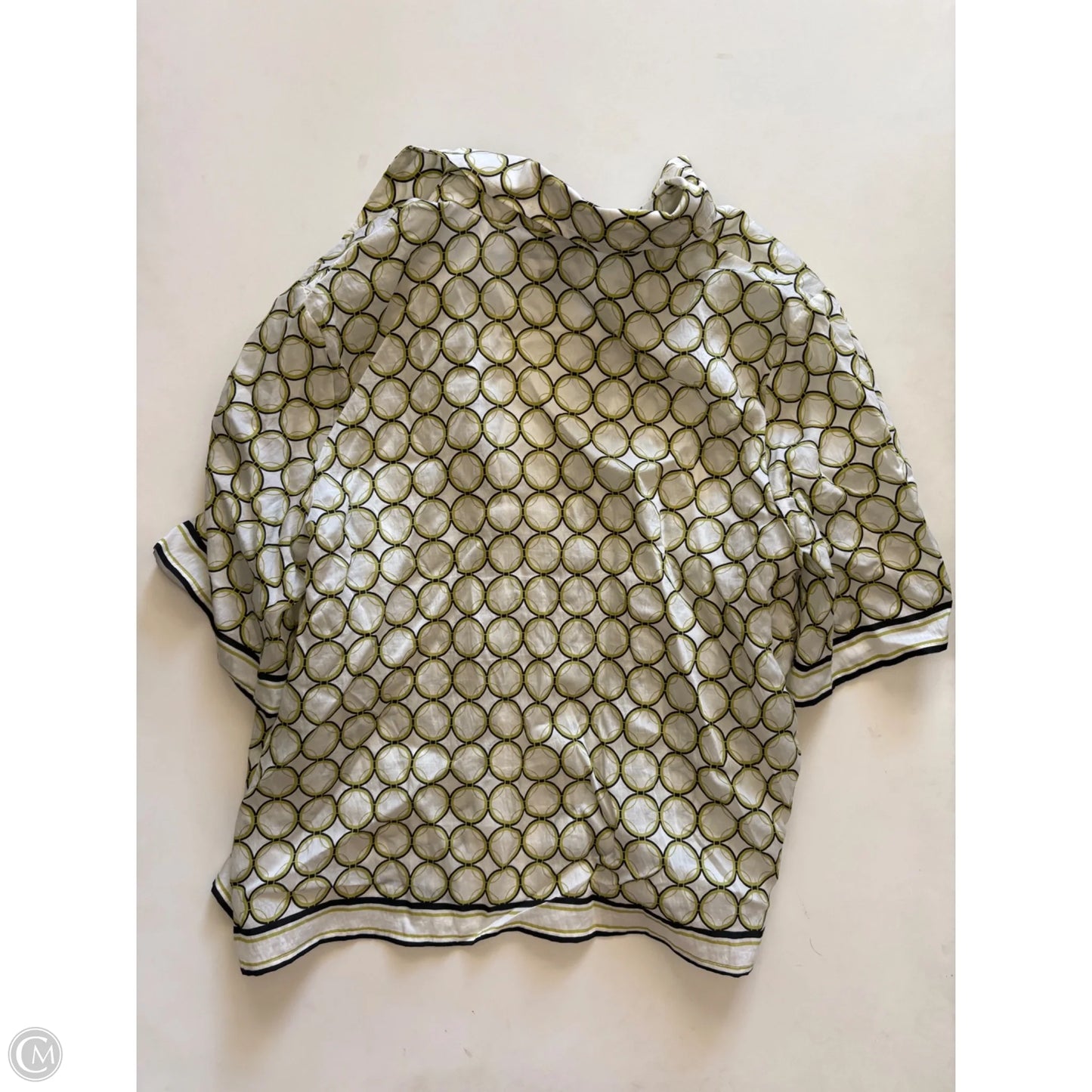 Top Short Sleeve By Worthington In Green, Size: S