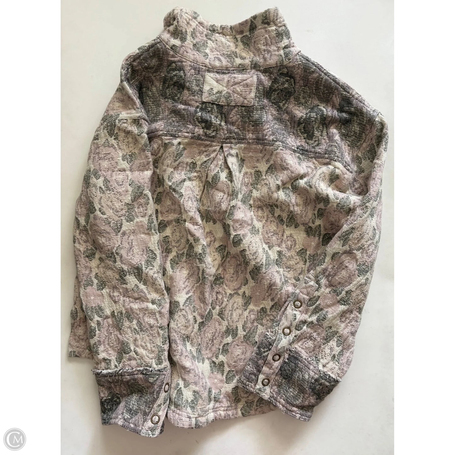 Jacket Puffer & Quilted By We The Free In Floral Print, Size: S