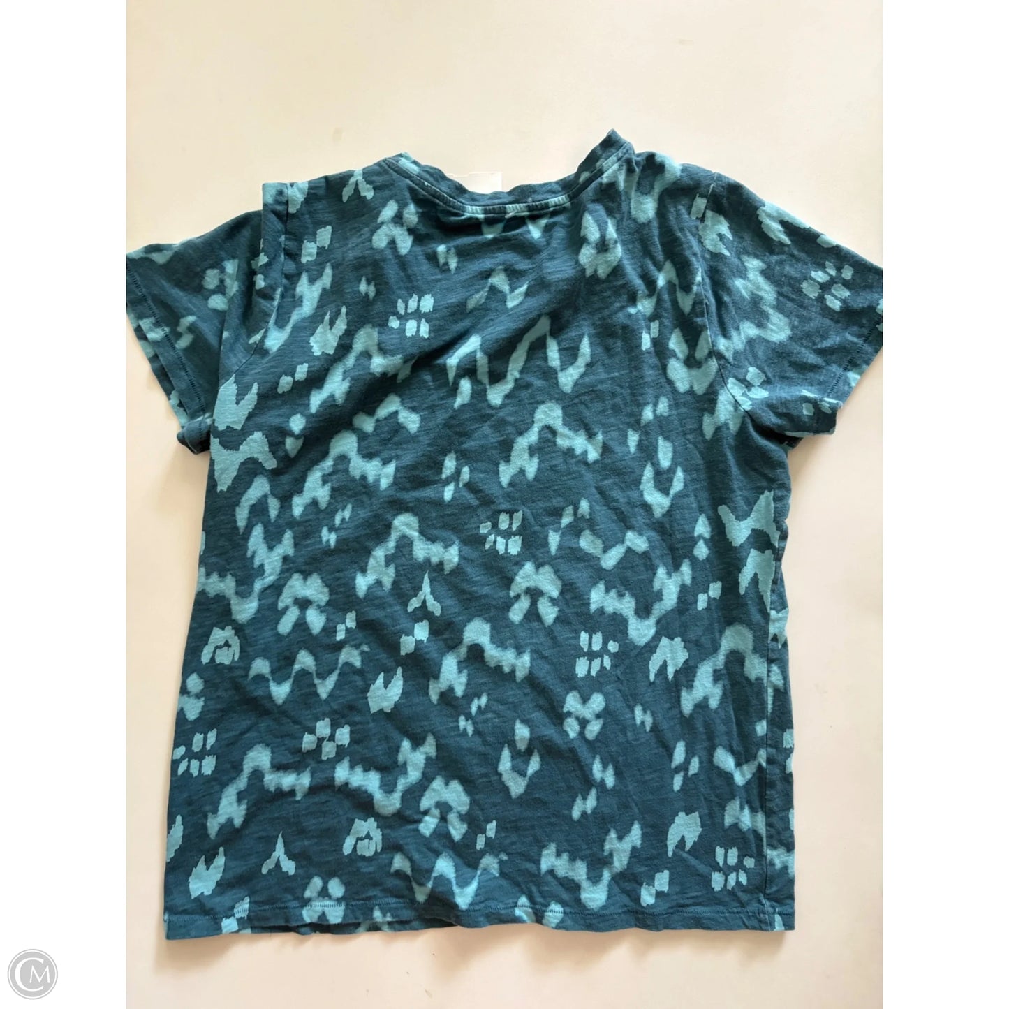 Top Short Sleeve By Sonoma In Blue, Size: M