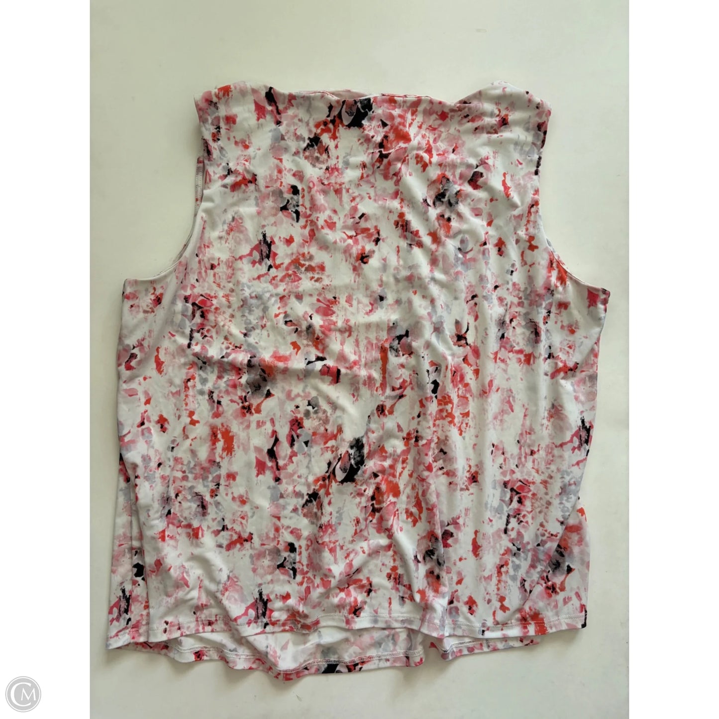 Blouse Sleeveless By Ivanka Trump In Orange, Size: 1x