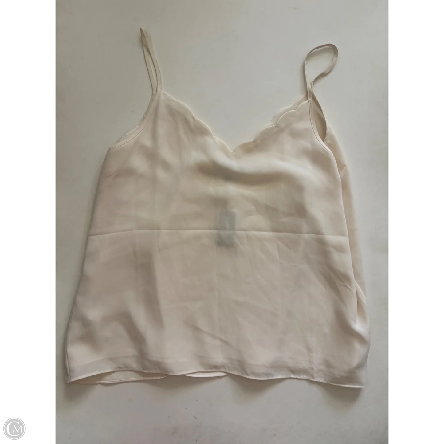 Tank Top By Express In Cream, Size: Xl