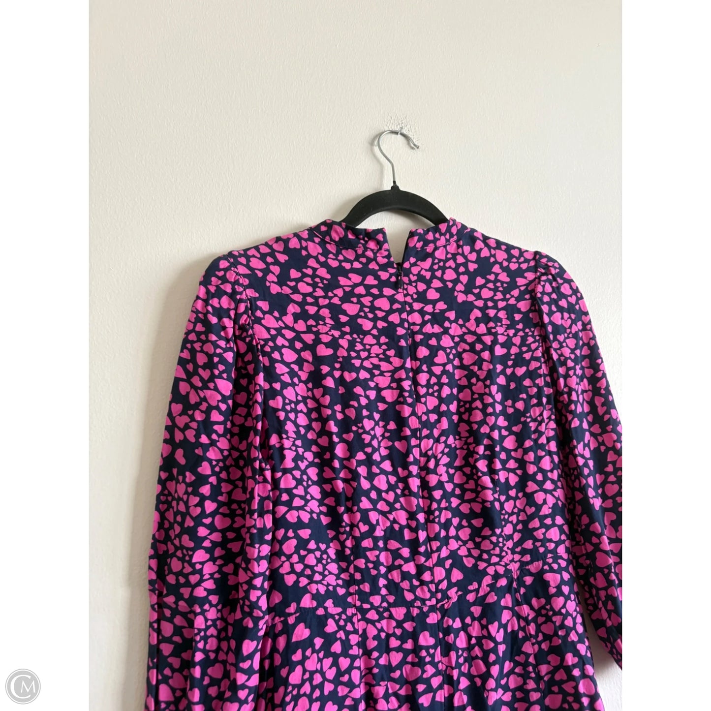 Dress Casual Midi By Loft In Pink, Size: 4p