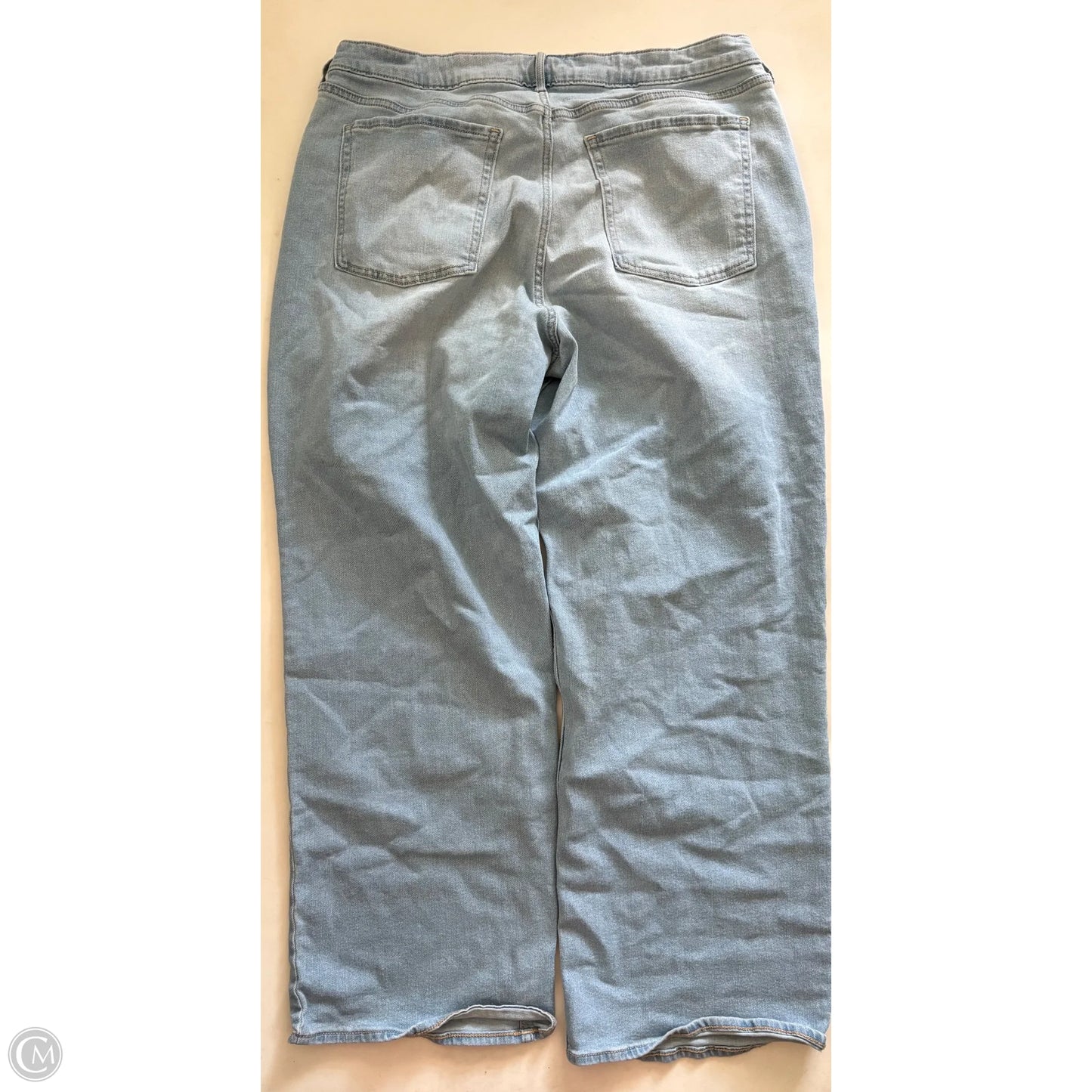 Jeans Wide Leg By Old Navy In Blue, Size: 18