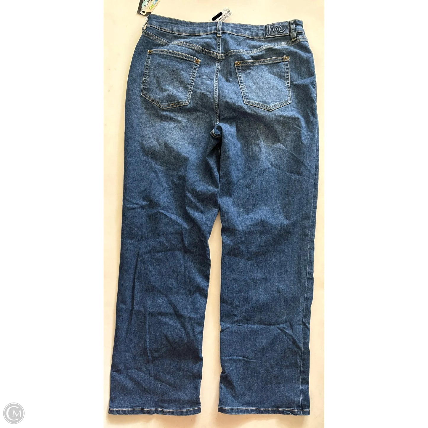 Jeans Straight By Clothes Mentor In Blue, Size: 16