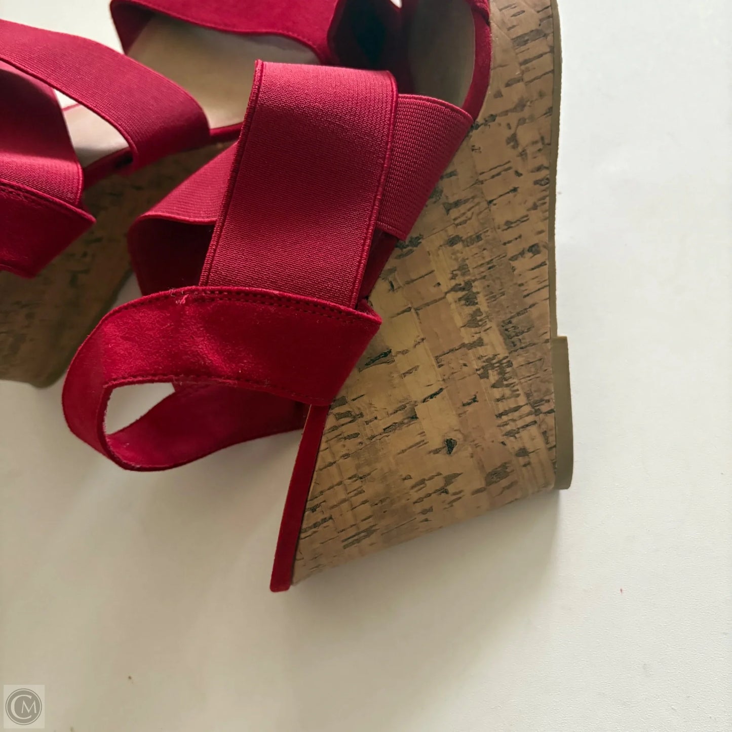 Shoes Heels Wedge By American Eagle Shoes In Red, Size: 11