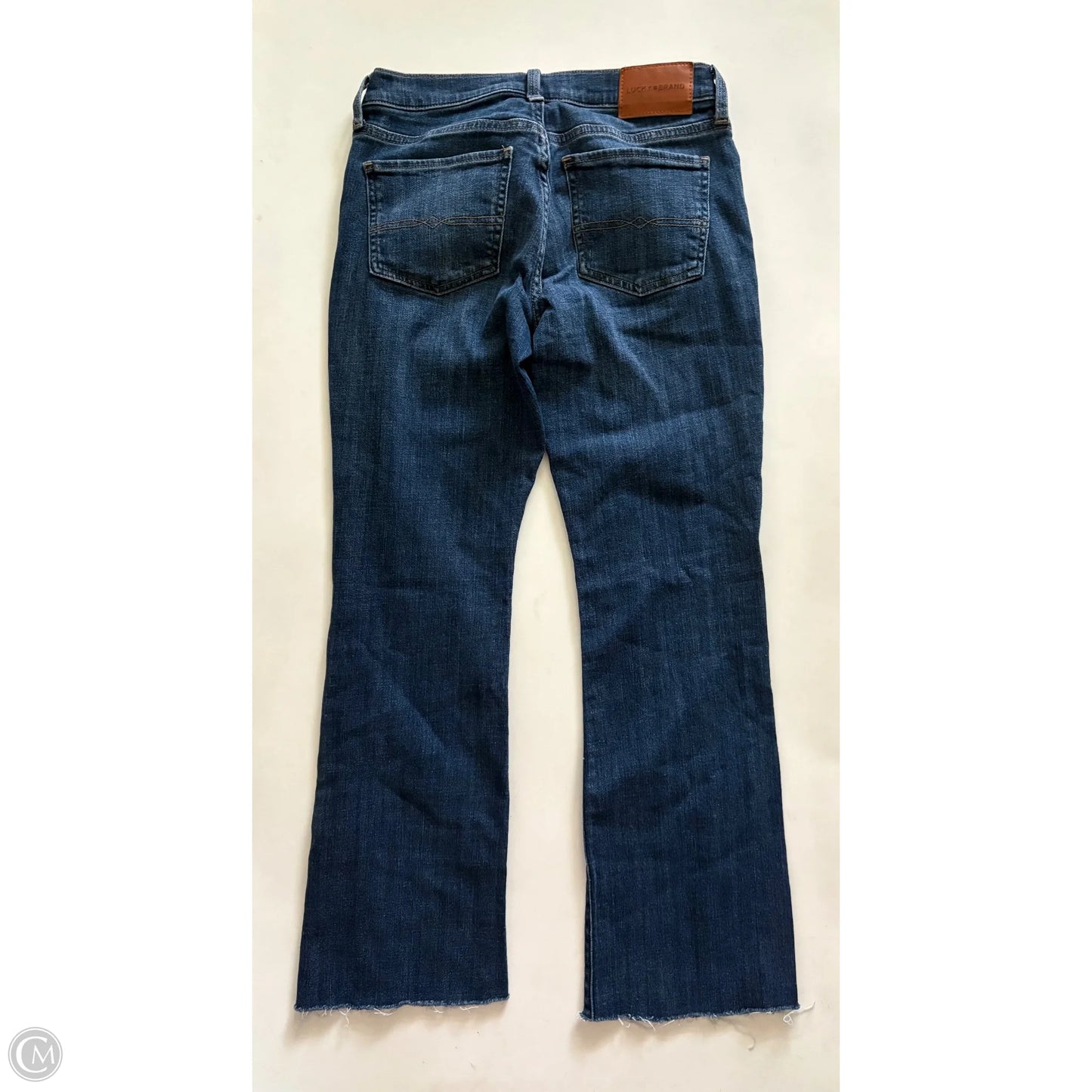Jeans Straight By Lucky Brand In Blue, Size: 4