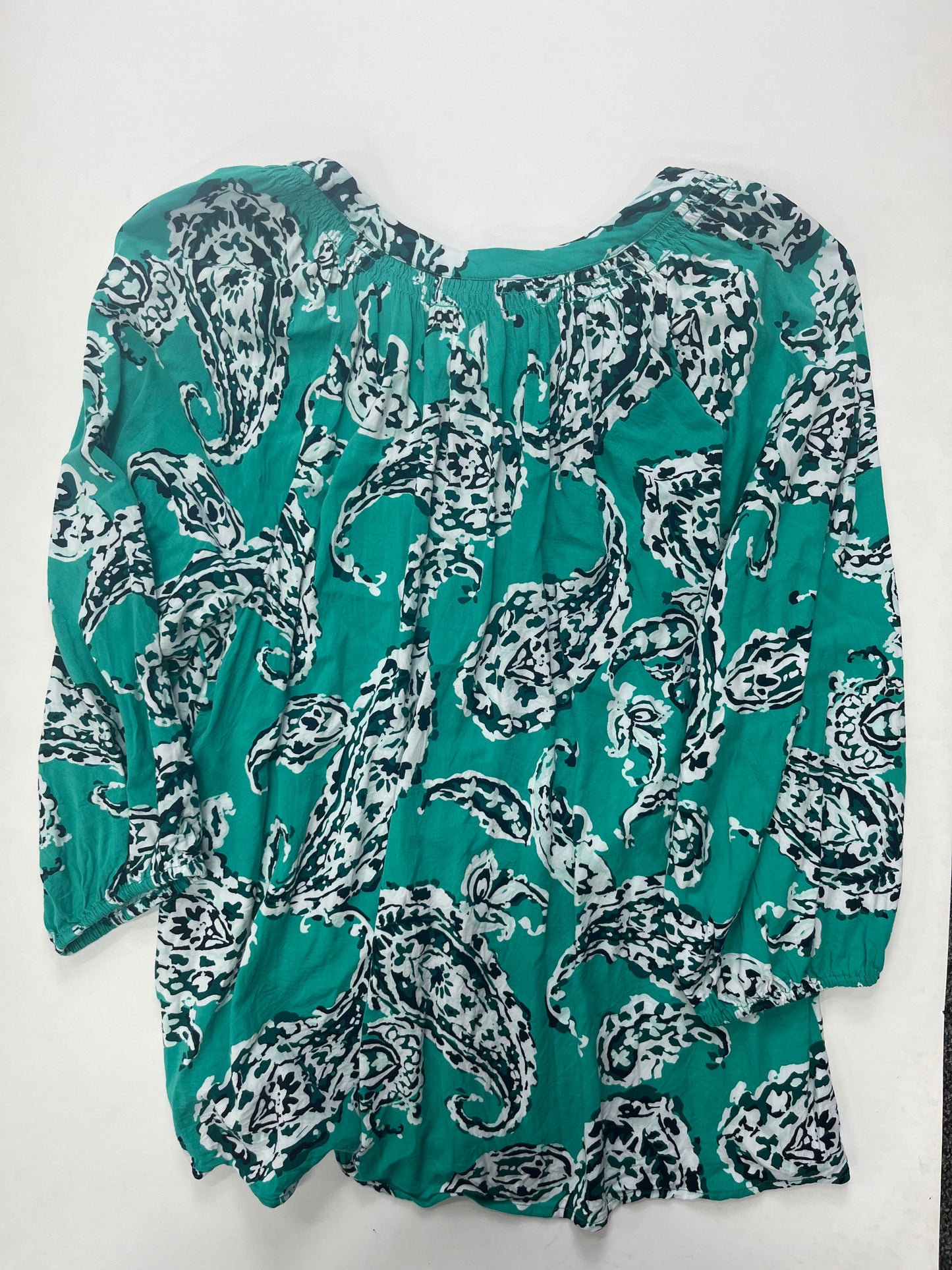 Blouse Long Sleeve By Crown And Ivy Size: M