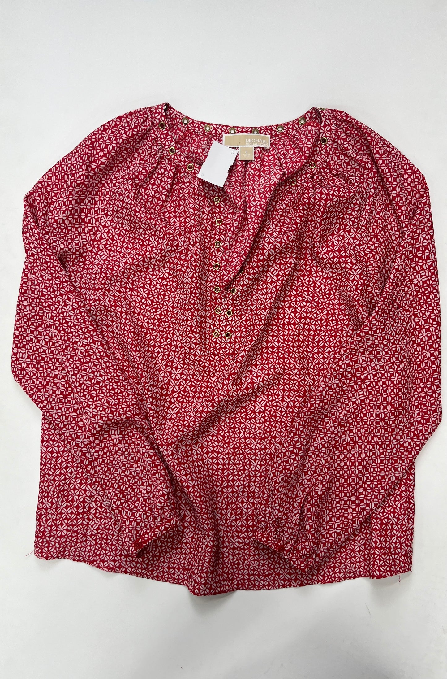 Blouse Long Sleeve By Michael By Michael Kors Size: S