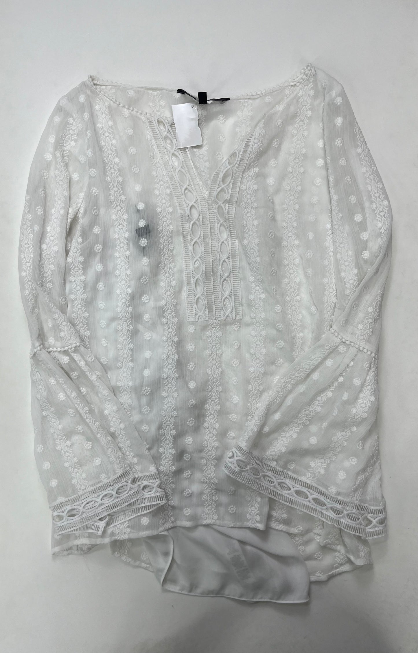 Blouse Long Sleeve By White House Black Market O Size: S