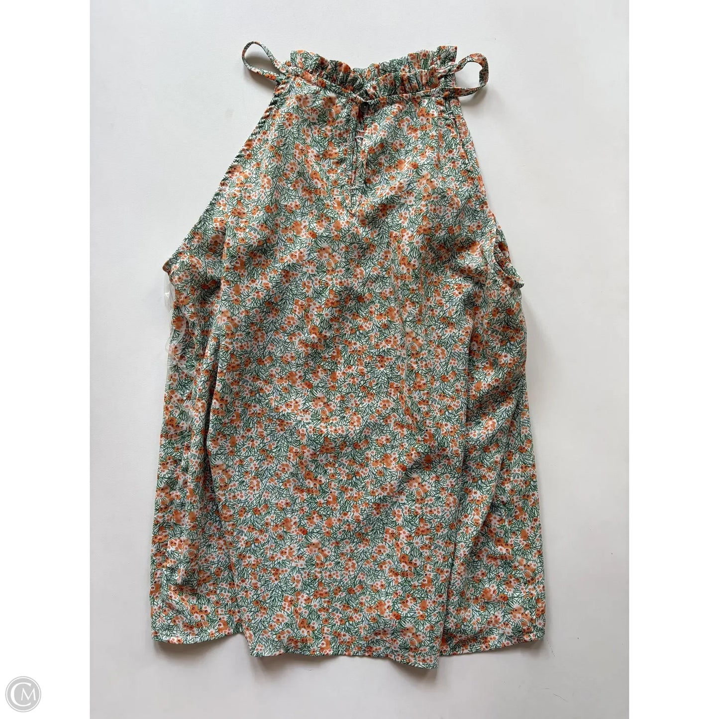 Blouse Sleeveless By staccato In Floral Print, Size: M