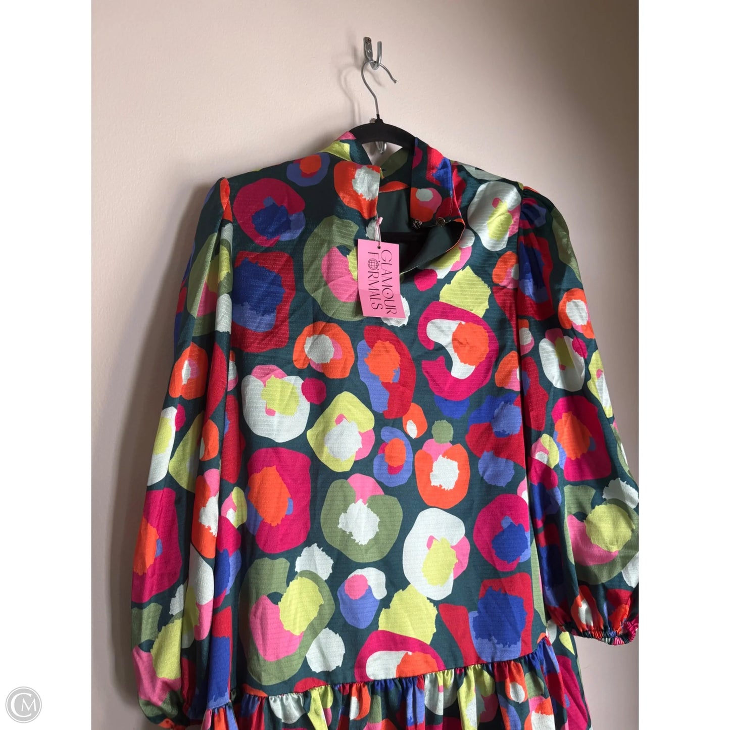 Dress Casual Midi By emily mccarthy In Green, Size: Xs