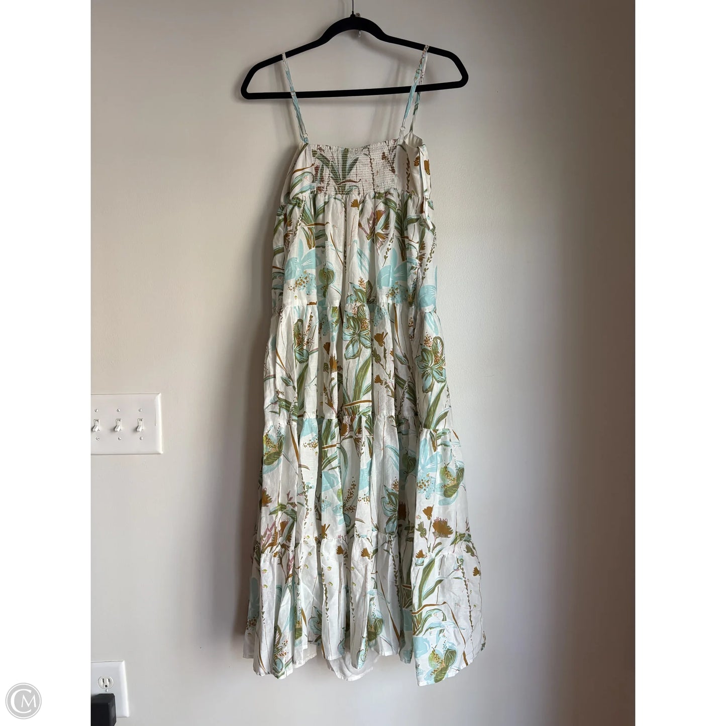 Dress Casual Midi By Vineyard Vines In Green, Size: Xs