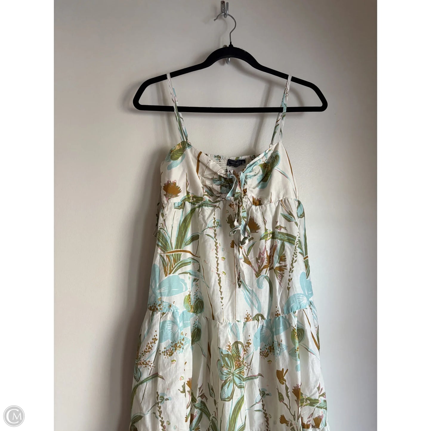 Dress Casual Midi By Vineyard Vines In Green, Size: Xs