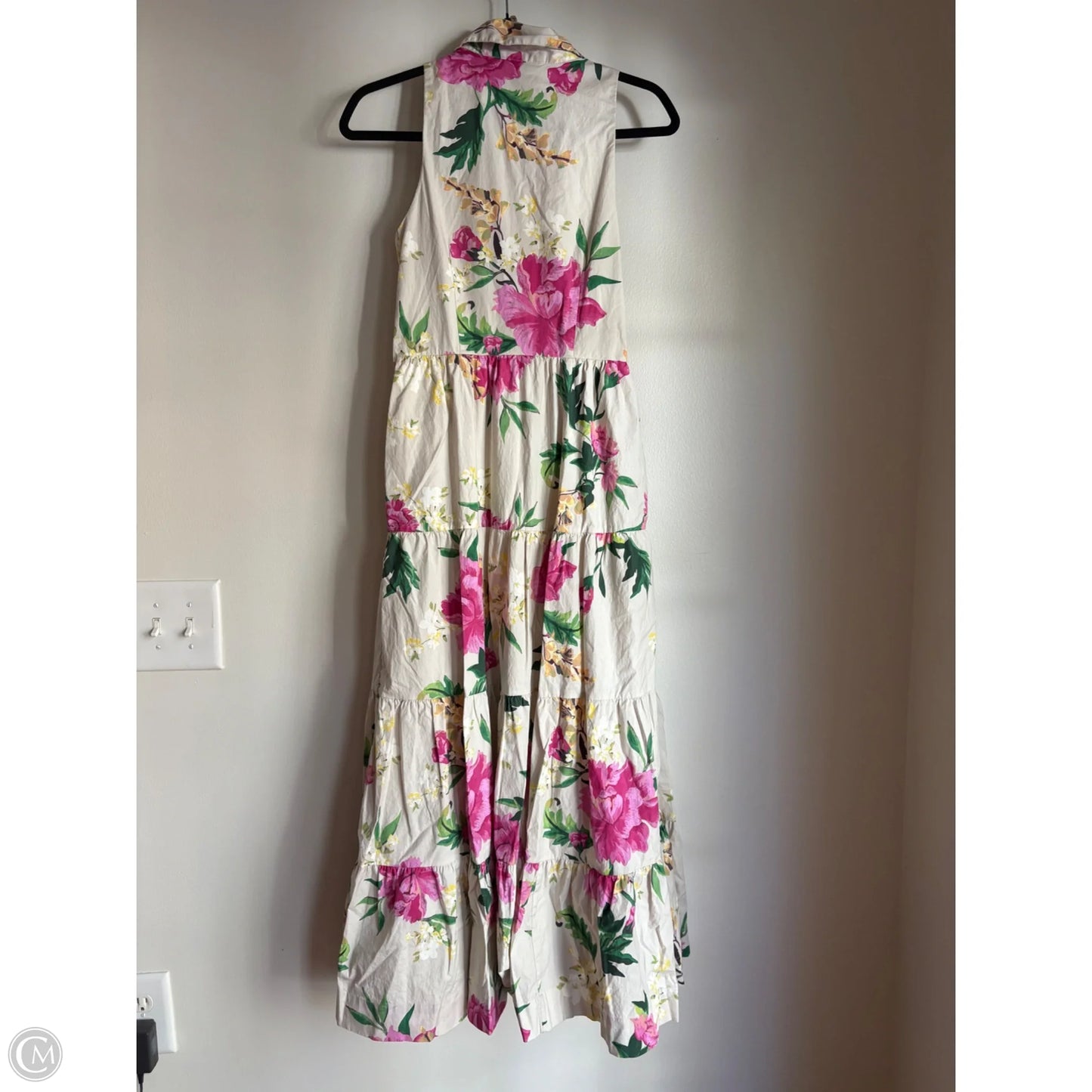 Dress Casual Midi By Vineyard Vines In Green, Size: 4