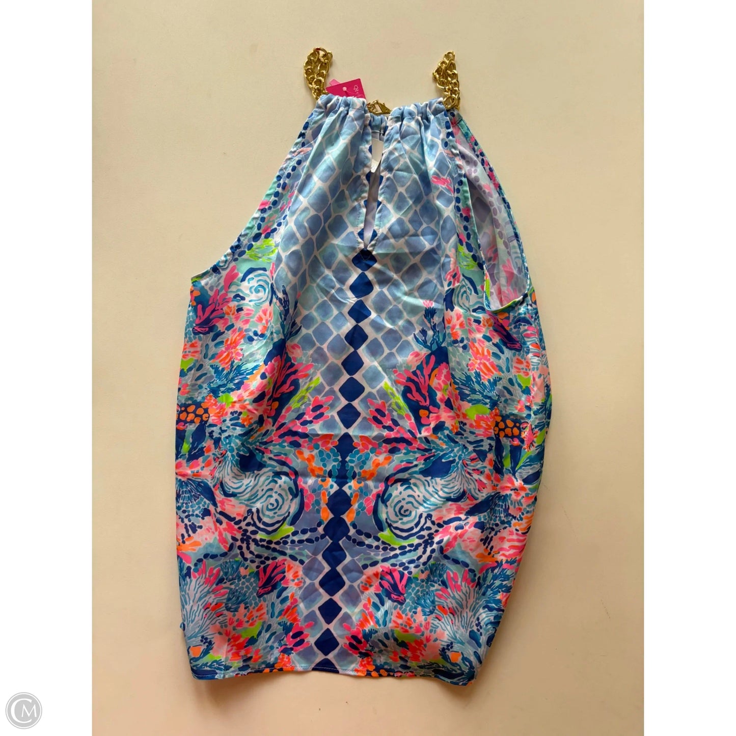 Top Sleeveless Designer By Lilly Pulitzer In Blue, Size: Xs